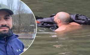 بروكسل: إشادة بـ"العمل البطولي" لعامل نظافة مغاربي يقفز في القناة وينقذ غريقا