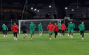 أسود الأطلس يخوضون أول حصة تدريبية استعدادا لاستحقاقات الكان
