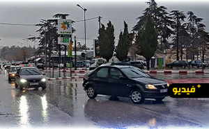 أمطار غزيرة تشهدها جماعة إساكن بالحسيمة