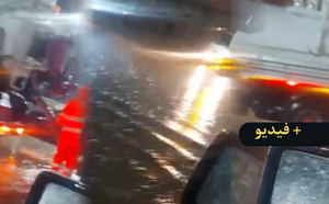 تساقطات مطرية تكشف هشاشة البنية التحتية بحي المطار بالناظور
