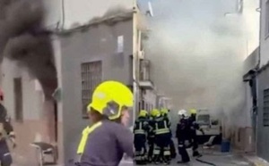 مهاجر مغربي يغامر بحياته وينقذ أسرة من حريق مروّع بإشبيلية