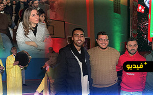 المنتخب يقنع.. ورابطة الشباب بالناظور تبدع في تنظيم Fan Zone للمرة الثانية وبأجواء حماسية