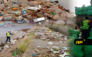 حملة ميدانية لوكالة مارشيكا لتنقية الوديان والحد من مخاطر الفيضانات بالناظور