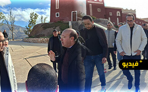 عامل الحسيمة يزور جماعة أربعاء تاوريرت لتفقد عدة مشاريع تنموية