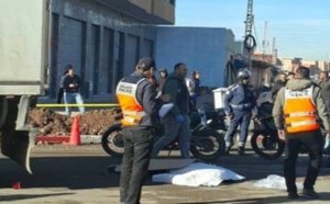 شاحنة تنهي حياة شاب وزوجته الحامل في حادثة سير مروعة