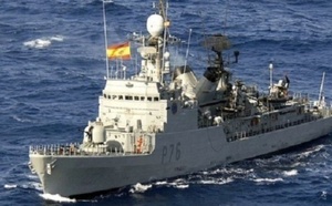 تفاصيل تحرك سفينة حربية إسبانية قرب الحدود البحرية مع المغرب