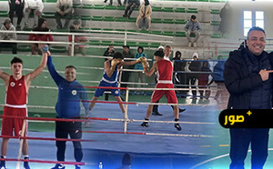 المشعل الذهبي ولحبيب كابيلي يحققون ثلاث انتصارات في منافسات الملاكمة بوجدة