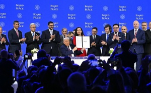 بتعليمات ملكية.. بوريطة يوقع على الميثاق المؤسس لمجلس السلام بدافوس 