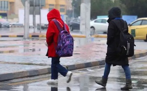 سوء الأحول الجوية يوقف الدراسة في مدارس مغربية