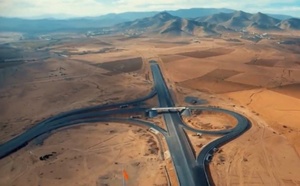 تقدم ملحوظ في أشغال الطريق السيار الرابط بين جرسيف وميناء الناظور الجديد