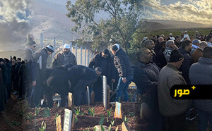 تشييع جنائزي مهيب للراحل محمد الدرازي بتمسمان