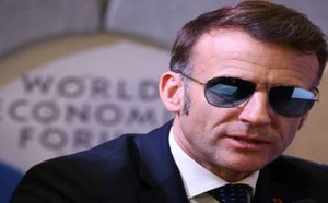 ما سر "الإصابة" التي أجبرت الرئيس الفرنسي على إخفاء عينيه أمام قادة العالم؟