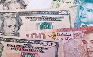 ارتفاع في قيمة الدرهم مقابل الدولار الأمريكي خلال الأسبوع الجاري