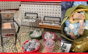 الإطاحة بشبكة للتهريب الدولي للمخدرات