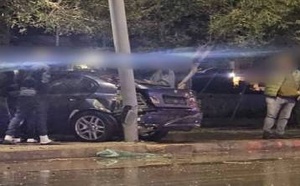 الناظور.. حادثة سير ليلية قرب قاعة أفراح الوحدة تخلف خسائر مادية جسيمة