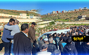 حضور وازن في تشييع جنازة المرحوم نور الدين البوشحاتي بإمزورن