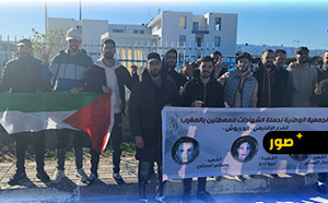 حاملو الشهادات بالدريوش يصعدون ميدانيا أمام عمالة الإقليم للمطالبة بالشغل 