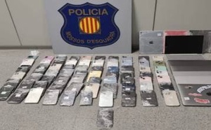 إحباط تهريب أزيد من 150 هاتفا ذكيا نحو المغرب بعد تتبع جغرافي دقيق في كتالونيا