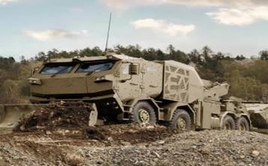 وصول شاحنات استرجاع تكتيكية جديدة لتعزيز قدرات الجيش المغربي