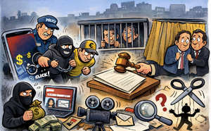 شبكات الابتزاز و"السمسرة" الرقمية تتهاوى بالناظور… عقوبات صارمة وأسماء وازنة في قفص الاتهام