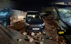 اعتداء بالحجارة يتسبب في خسائر سيارة قرب مقبرة أحدادن