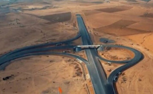 تقدم أشغال الطريق السيار بين جرسيف والناظور بنسبة تفوق 50%