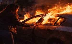 سنة حبسا نافذا لشابة أدينت بإحراق سيارة في الشارع العام
