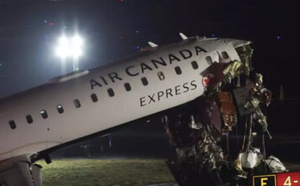 اصطدام طائرة بمركبة في مطار لاغوارديا… وتعليق الرحلات بنيويورك