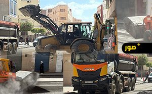 الناظور في ورش مفتوح.. إصلاحات طرقية تعيد رسم ملامح المدينة