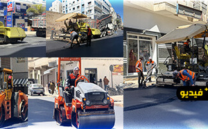 جماعة الناظور تسارع الأشغال في هذه الشوارع قبل الصيف.. من التزفيت إلى الإنارة