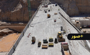 أحد أكبر سدود المملكة.. تقدم أشغال سد خنك كرو بالجهة الشرقية ونسبة الإنجاز تبلغ 70%