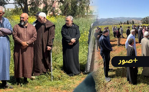 تشييع جنائزي مهيب لجثمان الفقيد عبد السلام خال عبد الحميد قاضي الوهابي