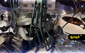 حادث سير مروع بأزغنغان يصيب أربع نساء وطفلا ويخلف أضرارا جسيمة