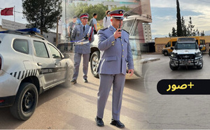 دوريات أمنية مكثفة وحجز دراجات نارية بشوارع بن الطيب لتعزيز سلامة التلاميذ