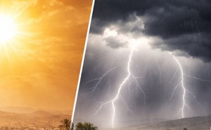طقس الثلاثاء.. أجواء حارة نسبيا بالجنوب وزخات رعدية متفرقة