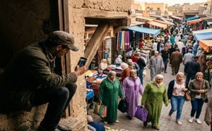 توقيف شاب بتهمة تصوير نساء خلسة داخل سوق أسبوعي