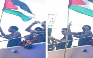 مدرب برشلونة "يعاتب" لامين يامال بسبب علم فلسطين