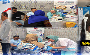 الاتحاد المغربي للشغل بالناظور ينظم حملة طبية بشراكة مع مختبر الريف لفائدة أزيد من 200 مستفيد