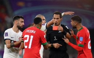 طاقم تحكيم أرجنتيني لقمة المغرب وفرنسا في ربع نهائي المونديال