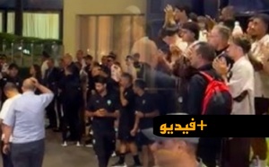 استقبال جماهيري حافل لبعثة المنتخب المغربي بعد العودة من مونديال 2026