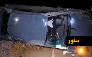 انقلاب سيارة بين الدريوش وميضار يخلف إصابتين ويستنفر مصالح الإنقاذ