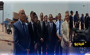 احتفال رسمي بالناظور.. رفع اللواء الأزرق بشاطئ قرية أركمان