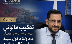 تعقيب على الدفع بانعدام الفعل الجرمي في محاولة دخول سبتة ومليلية المحتلتين