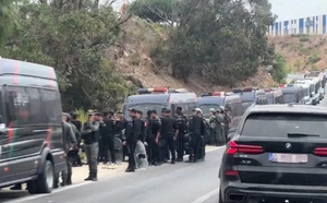 القوات العمومية تحبط محاولات للهجرة غير النظامية بالفنيدق وتوقف 111 شخصا