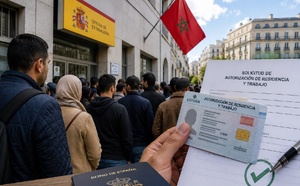 المهاجرون المغاربة يتصدرون المستفيدين من التسوية الاستثائية بإسبانيا