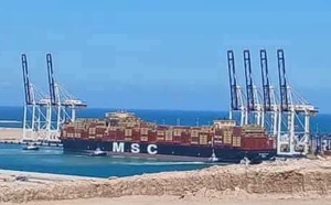 سفن عملاقة تواصل الوصول إلى ميناء الناظور غرب المتوسط