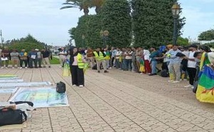 أساتذة الأمازيغية يحتجون بالرباط وهذه مطالبهم