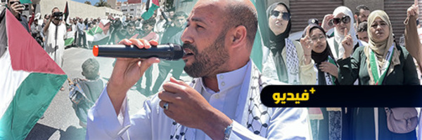 ساكنة الناظور تنتفض ضد العدوان الإسرائيلي على فلسطين