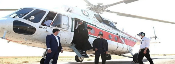 سقوط مروحية تقل الرئيس الإيراني وسباق مع الزمن للوصول إليه