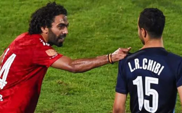 الحبس للاعب مصري اعتدى على مدافع المنتخب المغربي